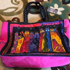 NWT Laurel Burch cat bag